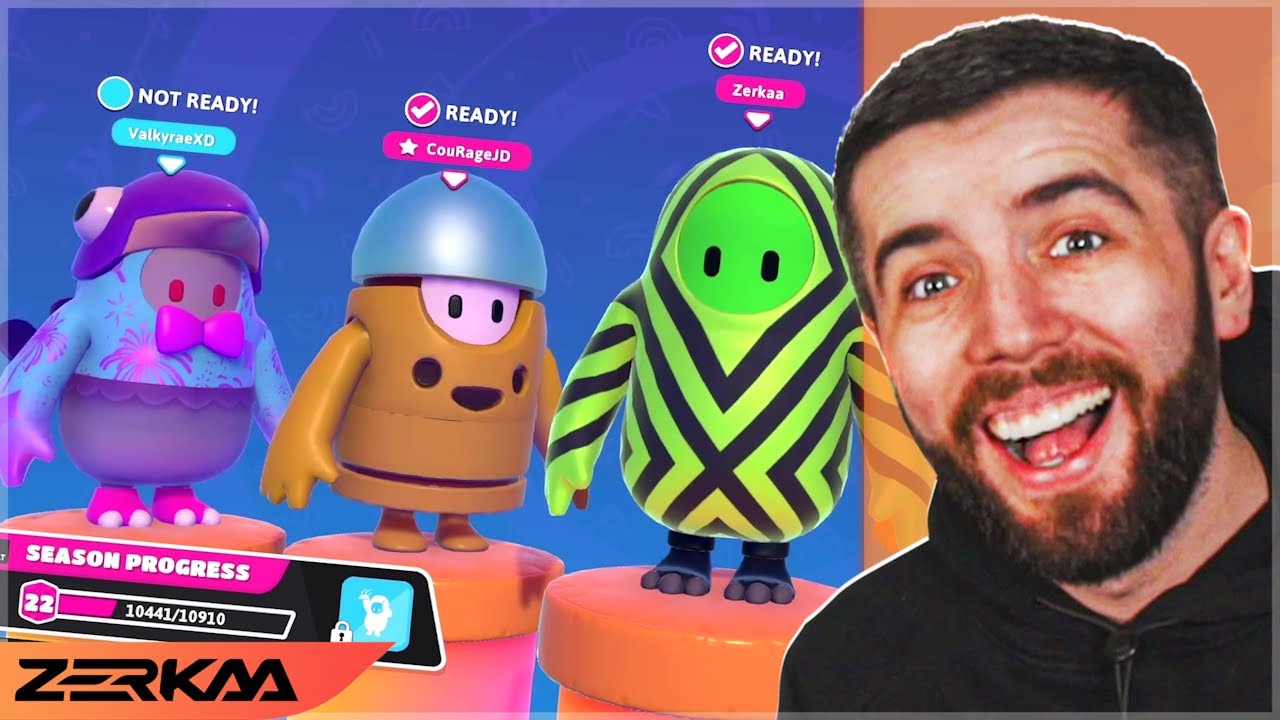 SIDEMEN & 100 THIEVES DOMINATE FALL GUYS (FULL VOD)