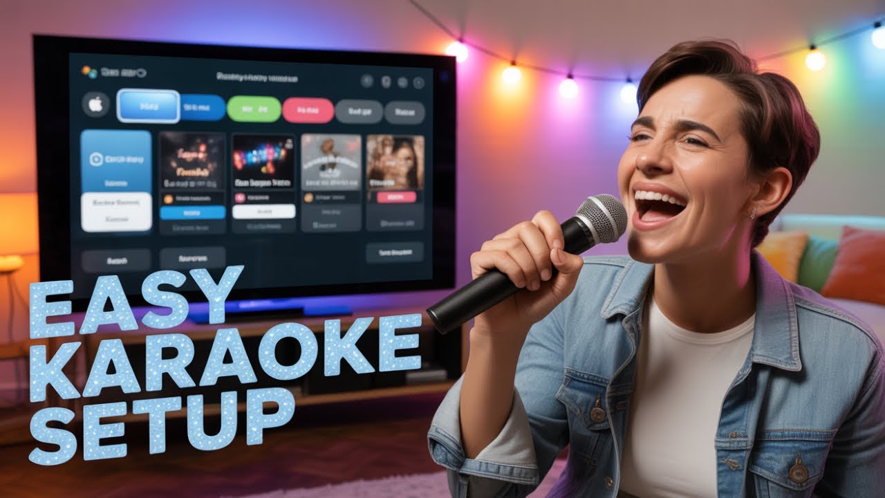 Budget Karaoke Setup Using Your Apple TV 