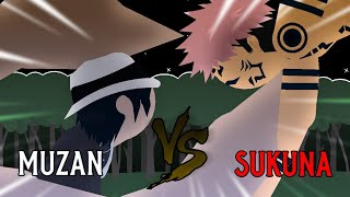 Kibutsuji Muzan Vs Ryomen Sukuna | Stick Nodes Anime Battle #5  Blaze Nodes