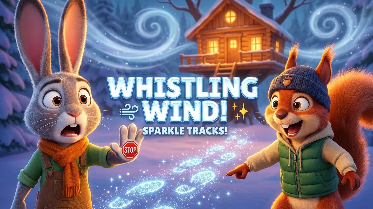 The Buck’s Forest Adventures - Treehouse Rangers Rescue! Sparkle Footprints 🌬️Whistling Wind Mystery