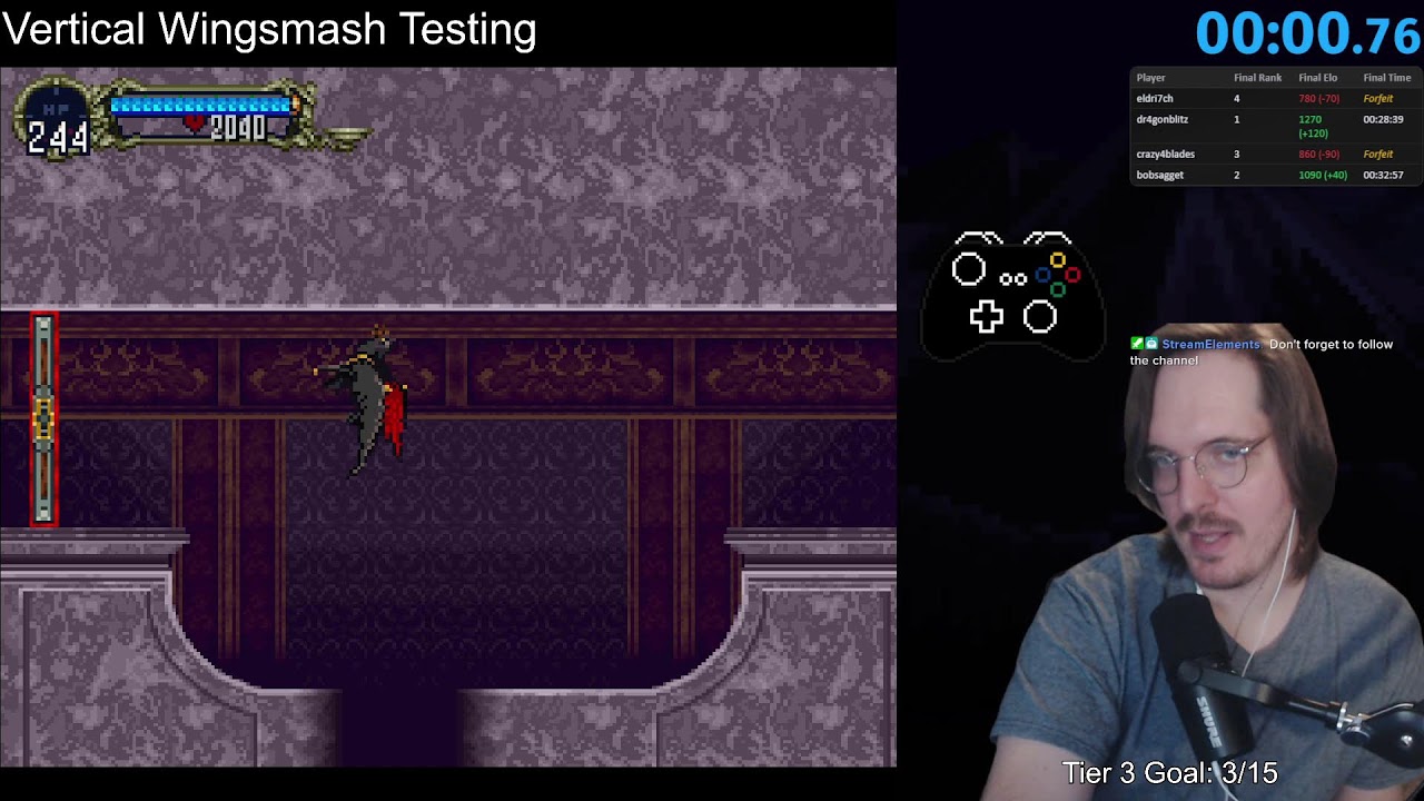 SotN Randomizer Tournament Races START NOW!