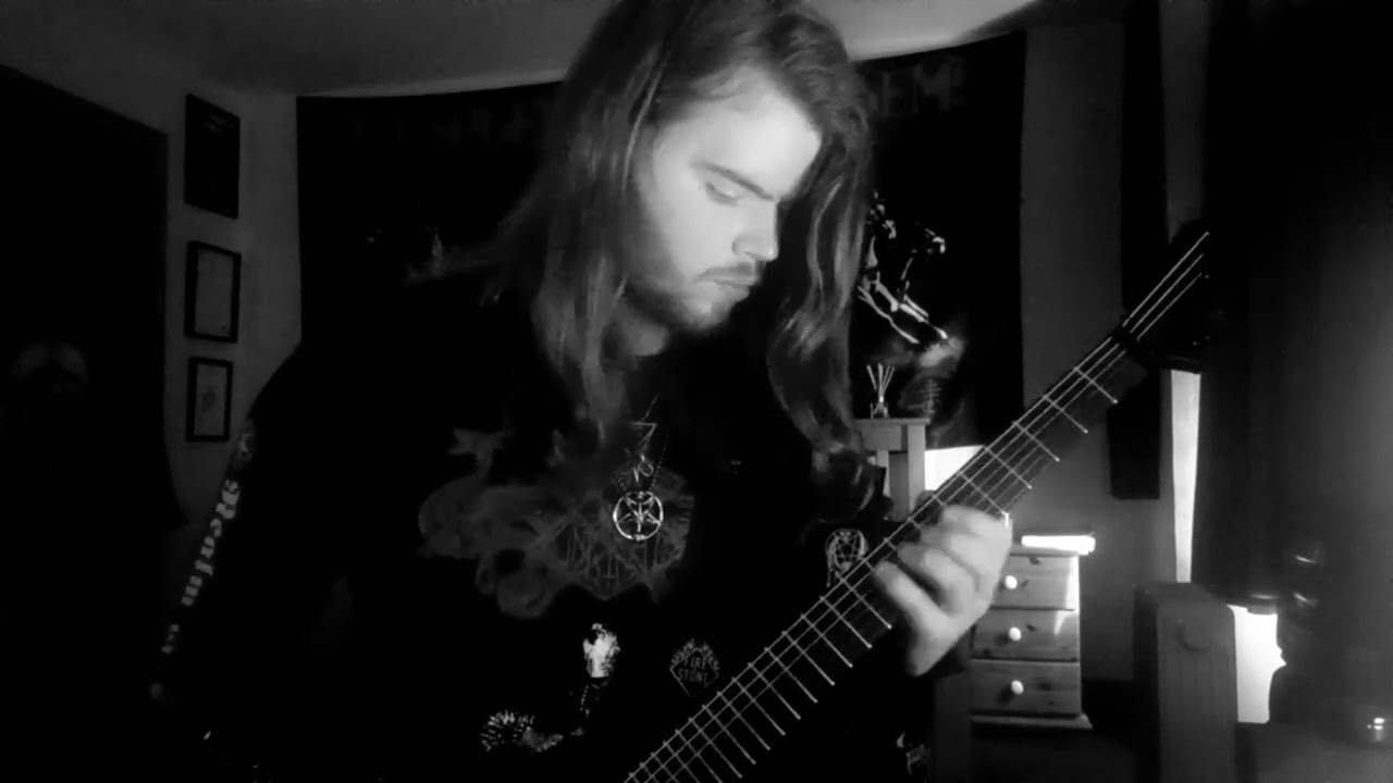 Satanic Warmaster - Bafomet(guitar cover)