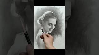 Charcoal drawing tips and sketching tricks.#CharcoalArt #DrawingTips #Sketching #ArtTutorial #ArtHub