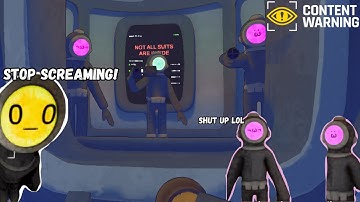 Content warning with friends!!! (volume warning lmao)