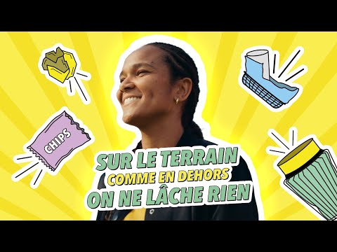 Jour de match : Wendie Renard contre les déchets abandonnés - video from Citeo