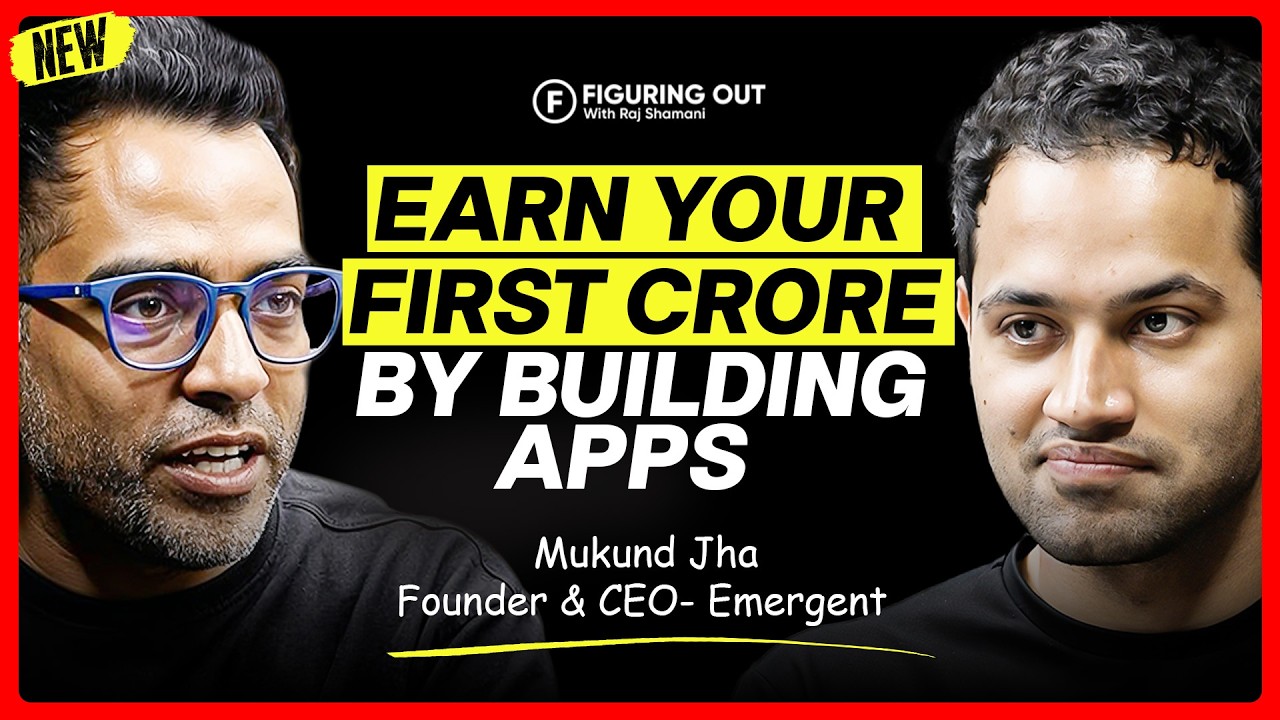 ₹1 Lakh To ₹1 Crore - AI Business, Solo Founder & Business Growth - Mukund Jha | FO460 Raj Shamani