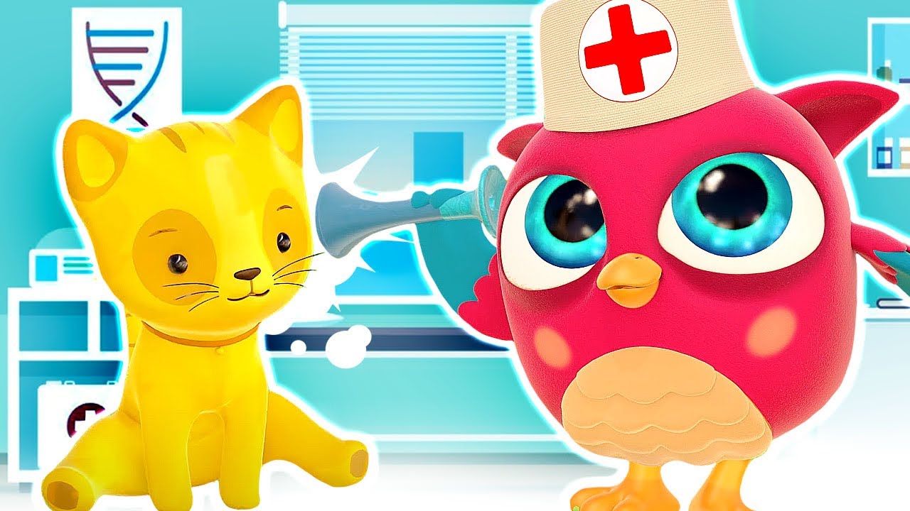 Qui est tombé du trampoline ? 😿 Le docteur HopHop arrive ! 🚑 🎵 Chansons en français