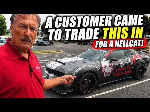 A Customer Came To Trade This In For A Hellcat!?