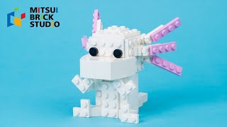 How to Build a Axolotl with LEGO Bricks