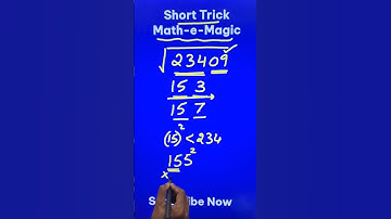 What a Trick !!! Shortest Trick to Find Square Root II Big 5-Digit Numbers Cracked #youtubeshorts