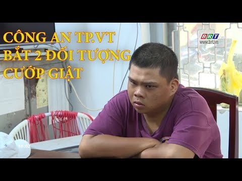 Video Công an TP.Vũng Tàu bắt 2 đối tượng cướp giật | BRTgo - youtube