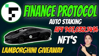 FINANCE PROTOCOL - The Highest Paying Auto Staking& Auto Compounding DEX Protocol | APY 907,032.14%