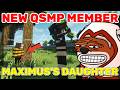 Ewroon Meets NEW QSMP MEMBER Maximus' Daughter PROYECTO COLMENA on QSMP 2 Minecraft