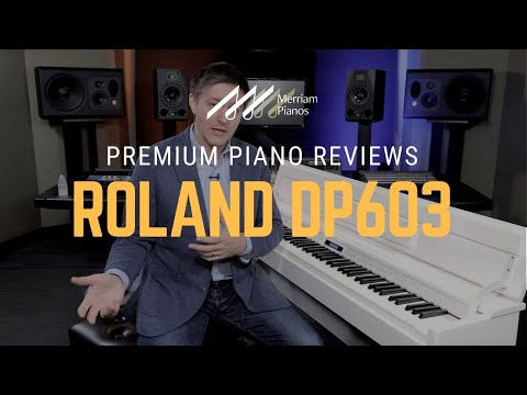 🎹Roland DP603 Digital Piano Review &amp; Demo - Bluetooth, PHA-50, SuperNATURAL Piano🎹