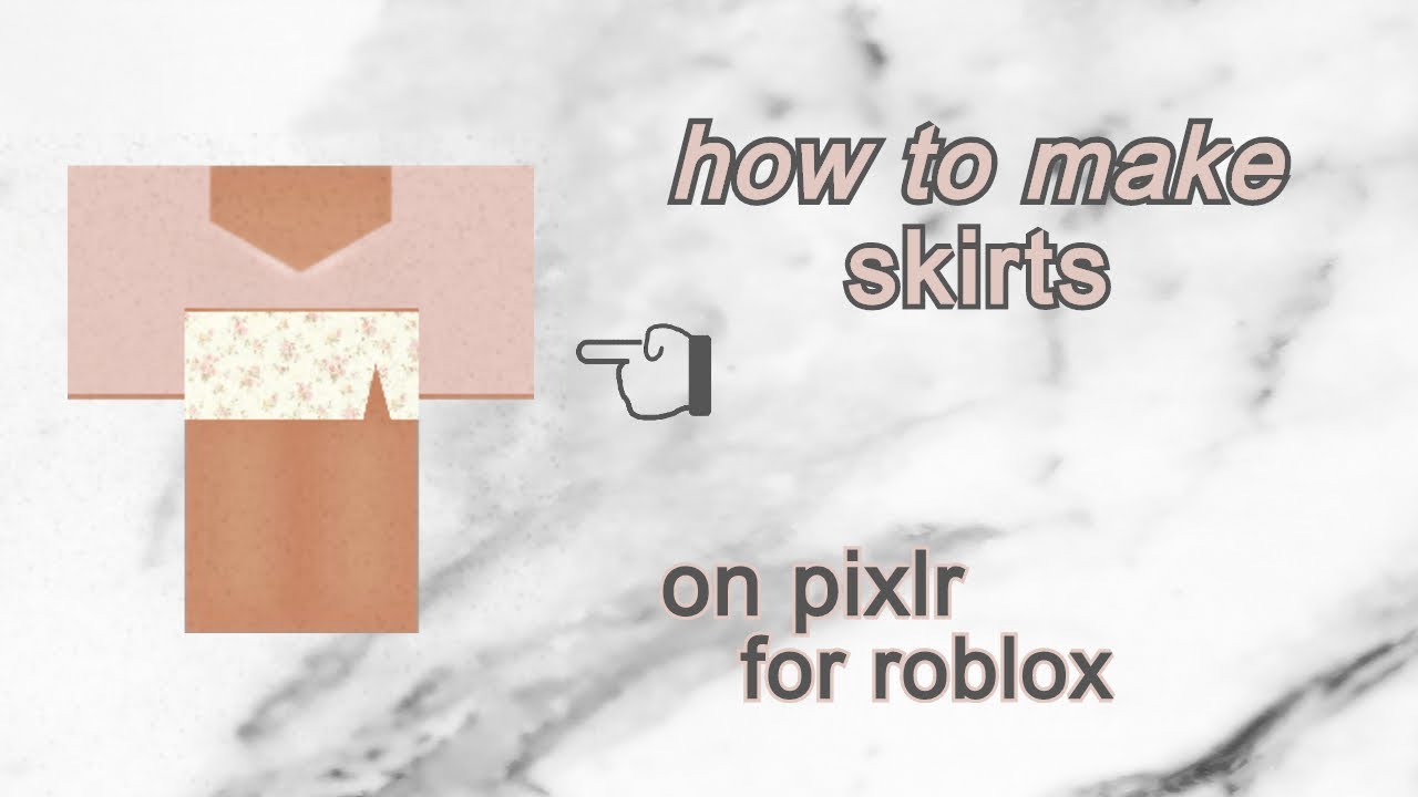 How To Make Skirts On Roblox Easy Youtube
