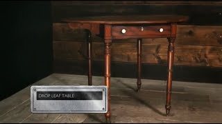 1840s Drop Leaf Talbe  Salvage Hunters 1705