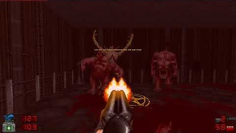 Brutal DOOM. Hell on Earth: Hell on Mars - Portal Testing Labs