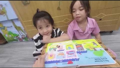 Tiếng Anh Giao Tiếp Thiếu Nhi Phan Thiết: Sophia and Candy talking about The House Of Little Friends