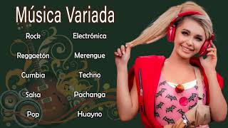MÚSICA VARIADA 🎧 🎸 Rock, Pop, Reggaetón, Salsa, Techno, Cumbia, Merengue y más