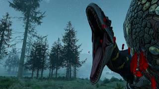 The first SEMI-AQUATIC ALLOSAURUS!