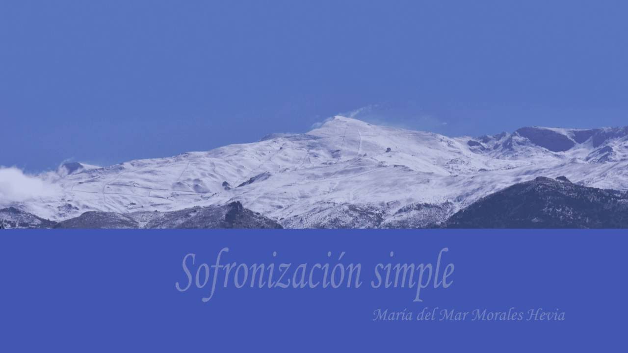 Sofronización simple free fonts