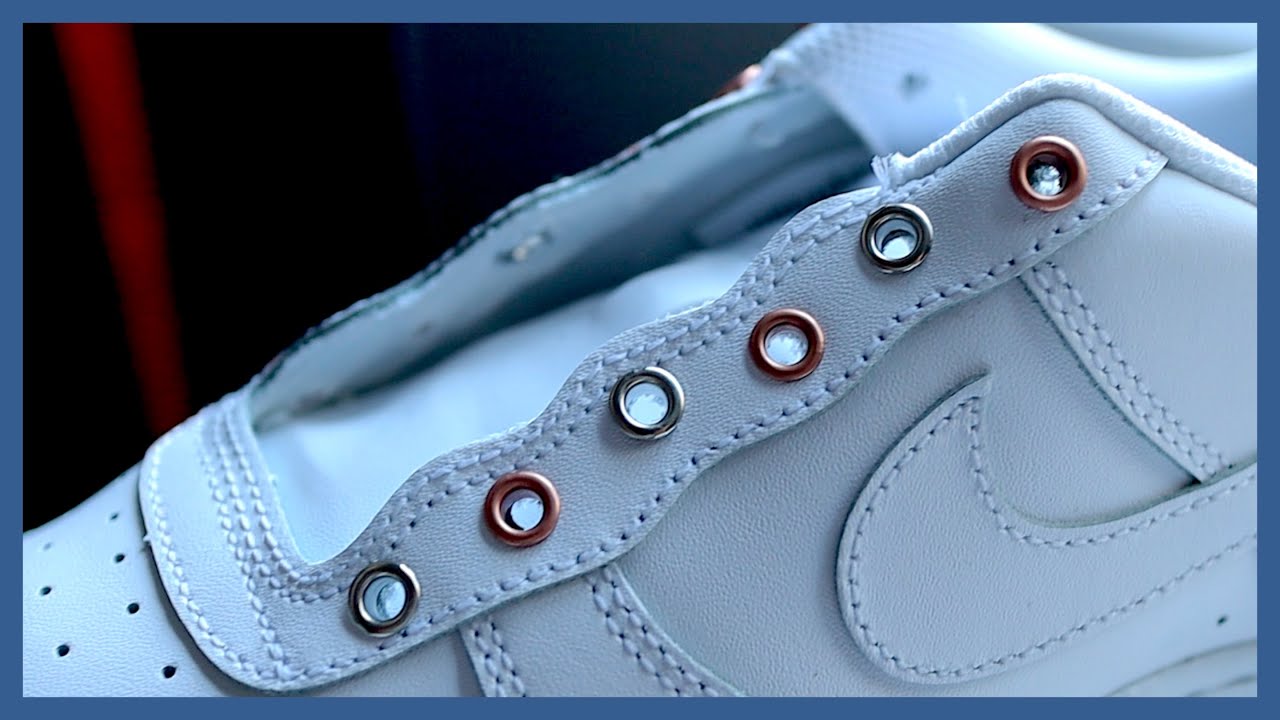 How to Attach EYELETS to Any Shoe!