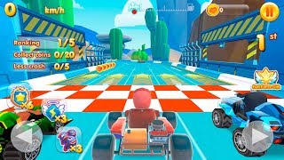 Kart Power Ninja Steel Race - Gameplay Android game - kart racing games screenshot 4