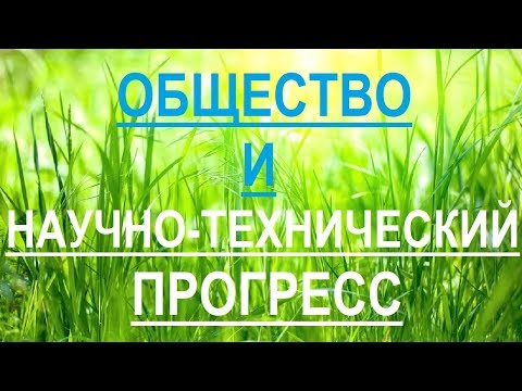 Общество и научно-технический прогресс