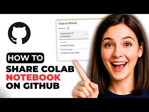 How To Share Google Colab Notebook On GitHub