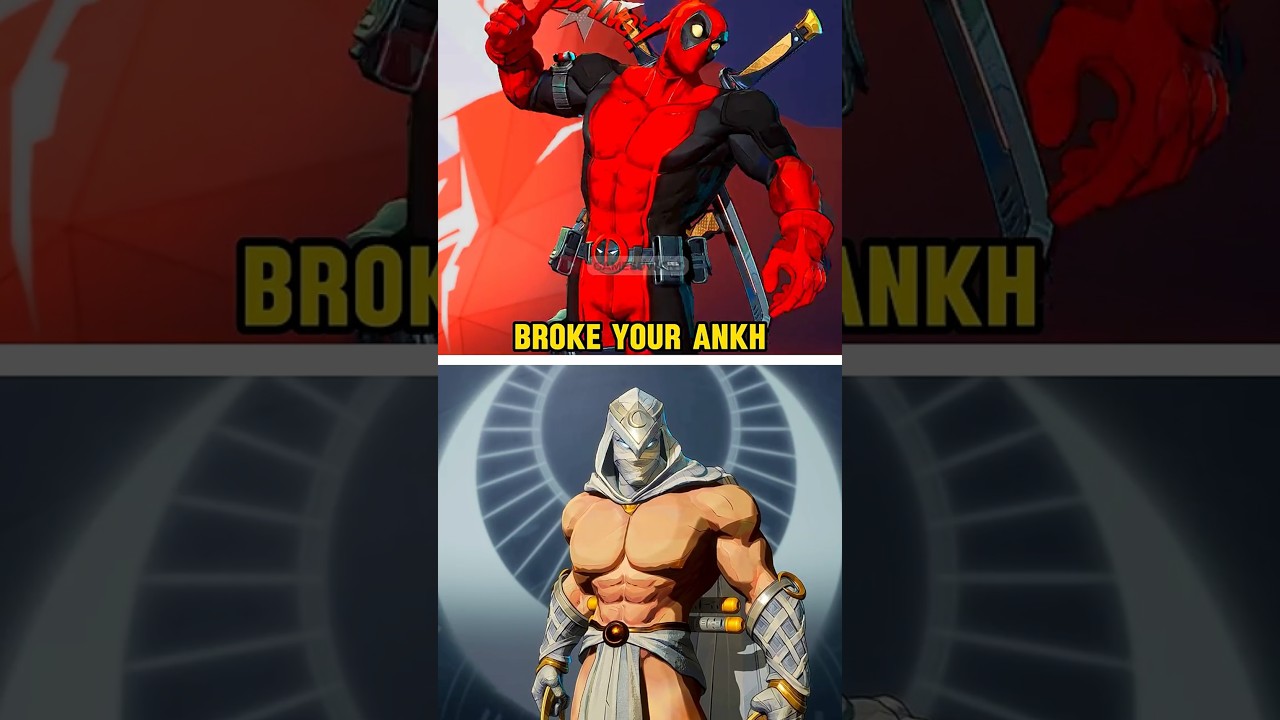 Deadpool Destroys Moonie's Ankh 😂 