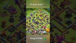 dragon duck 🐉 #gaming #coc #supercell #clashofclans #cocindia