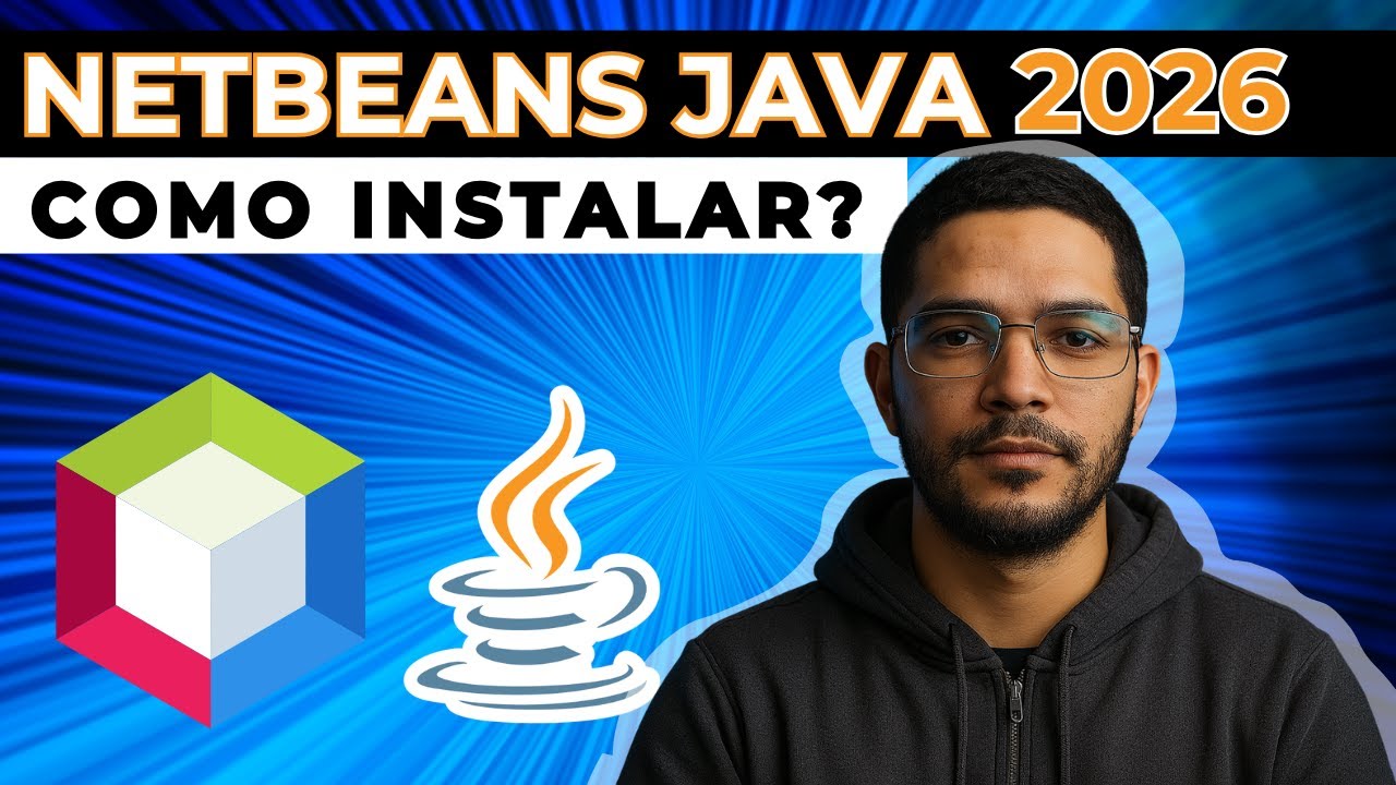 NETBEANS JAVA. ATUALIZADO. Como Baixar e Instalar Netbeans e Java ...