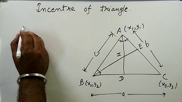 Incentre of triangle Properties and Derivation | Coordinate Geometry Part 6 | Kamaldheeriya