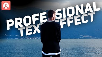 Text effect in Kinemaster ! Kinemaster Video Editing Tutorial 🔥👌
