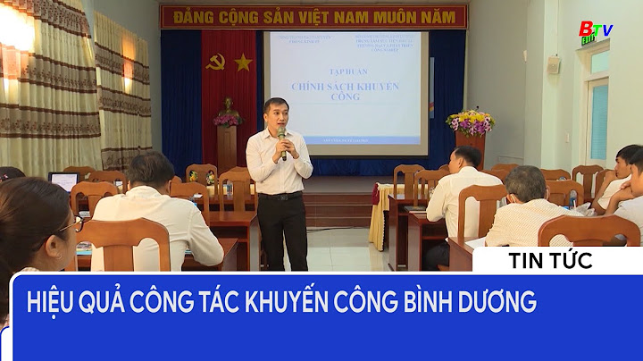 Trung tâm khuyến công tỉnh bình dương năm 2024