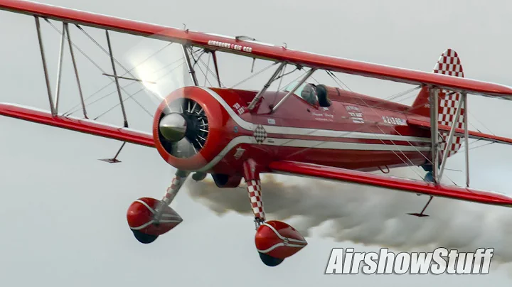 Super Stearman Aerobatics - America's Freedom Fest 2019