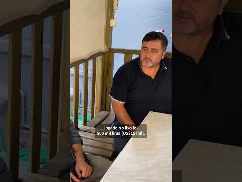 Refugiado sírio na Turquia devolve US$15 mil encontrado no lixo