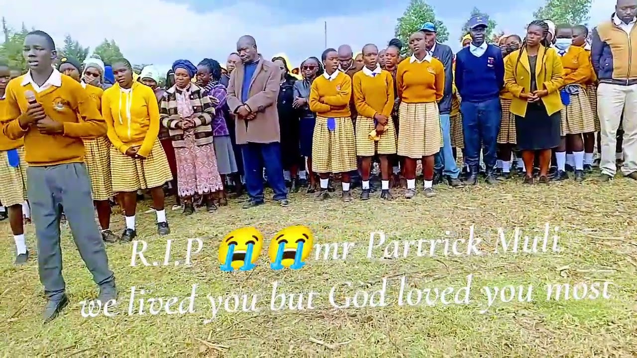 R.I.P MR PARTRICK MULI WE LOVED YOU BUT GOD LOVED YOU SO MUCH