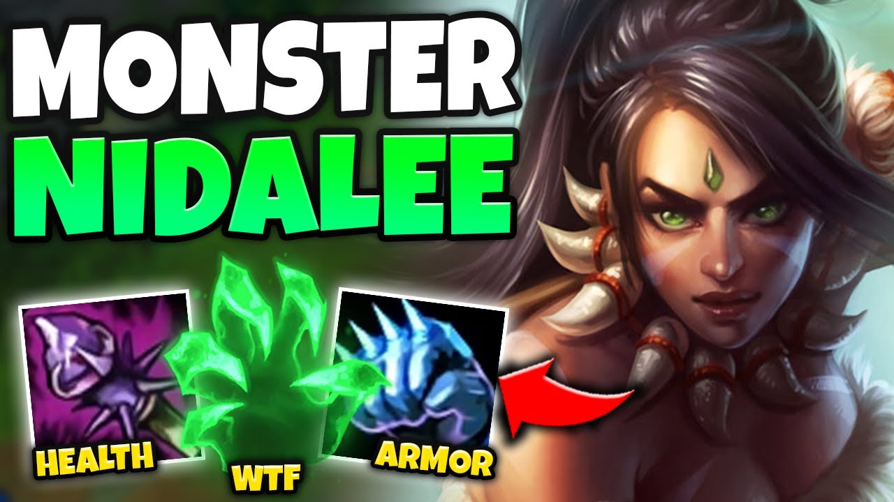 Nidalee Is Legit Unkillable With This Hybrid Tank Build 1v3 With Ease League Of Legends Youtube