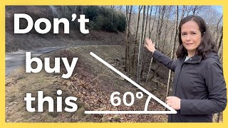5 BIGGEST mistakes when buying land in Asheville North Carolina.