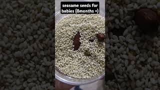Sesame Seeds Paste For 8 Month Plus Babies (Tihani)