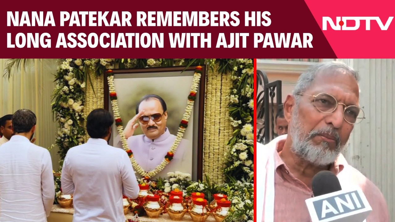 Ajit Pawar Death | Nana Patekar Remembers Long Association With Ajit Pawar After His Demise