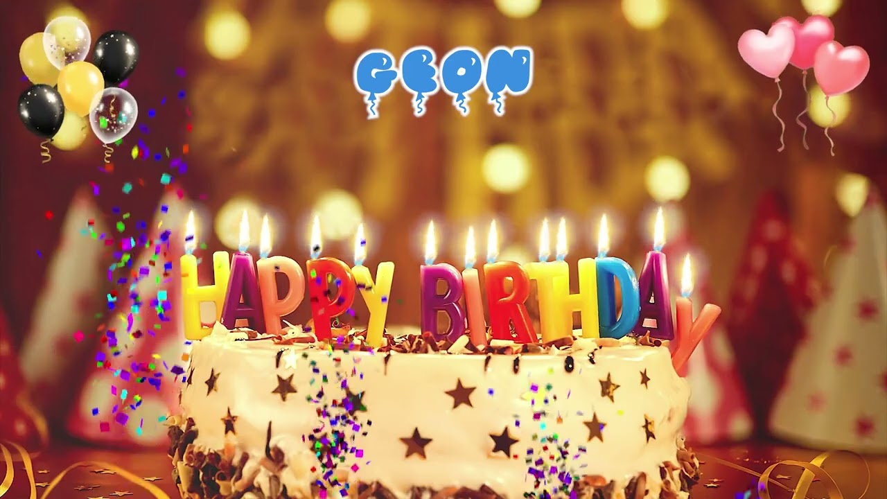 GEON Happy Birthday Song – Happy Birthday to You