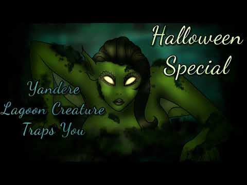 {ASMR} Halloween Special: Yandere Lagoon Creature Traps You [Yandere] [Halloween Special] [F/A]