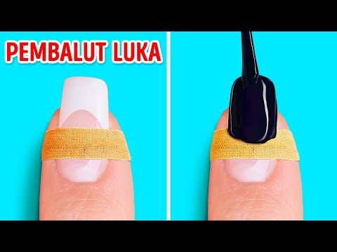 Video: Cara Mewarnakan Kuku Anda Dengan Penanda Sharpie (dengan Gambar)