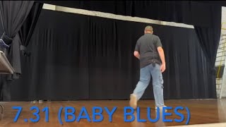 Line Dance “ 7:31 ( Baby Blues )” dance and teach video 