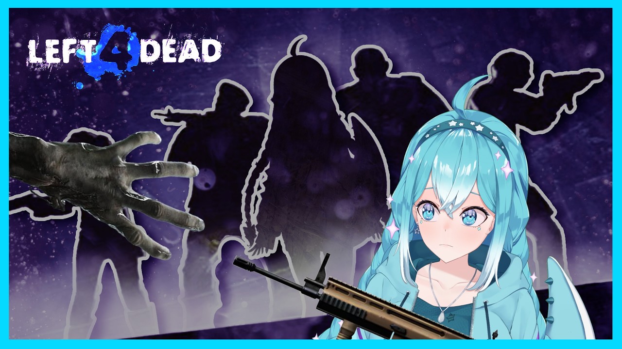 【LEFT 4 DEAD 2】ISEKAING ZOMBIES WITH CUTE ANIME GIRLS!