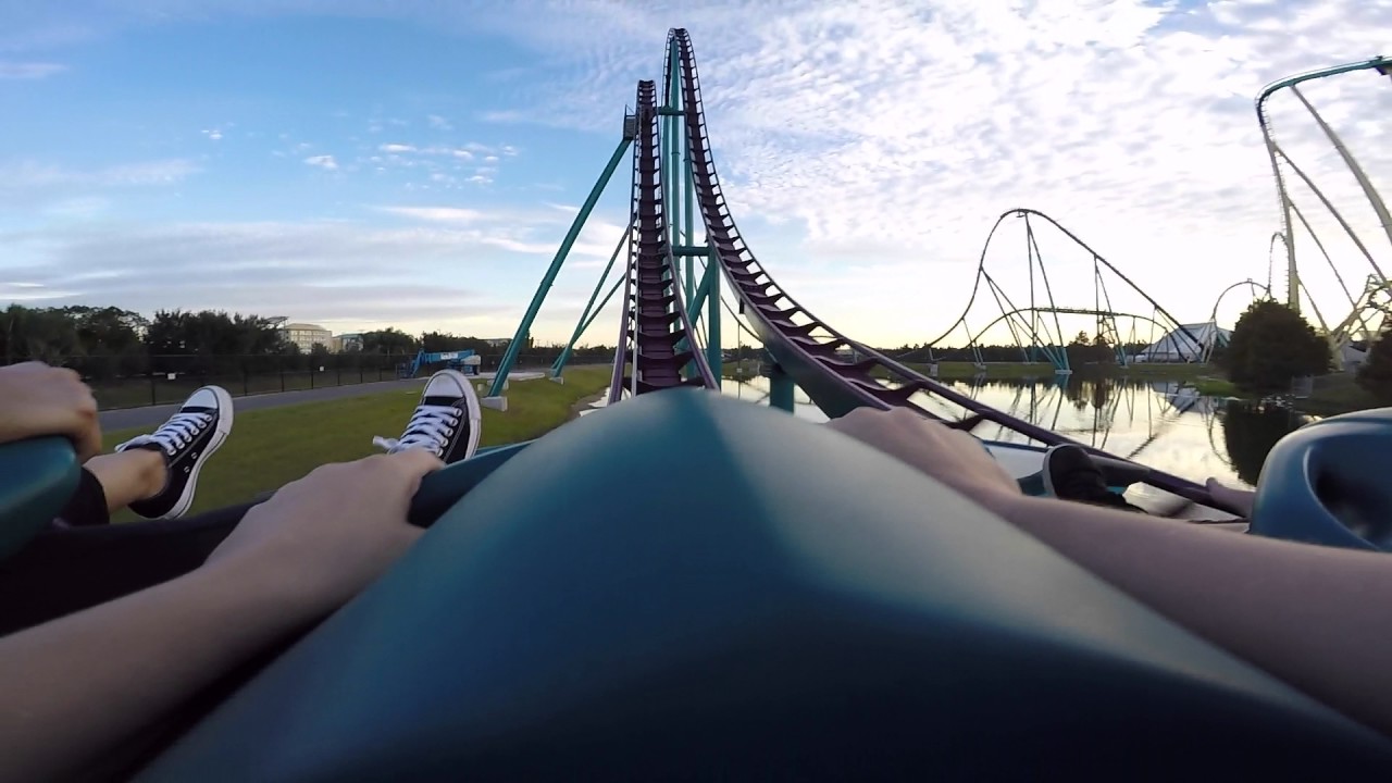 Mako go pro POV Sea World New Ride - YouTube