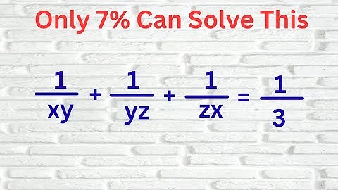Solving a "Harvard University" Entrance Exam Question l x=?,y=?,z=?