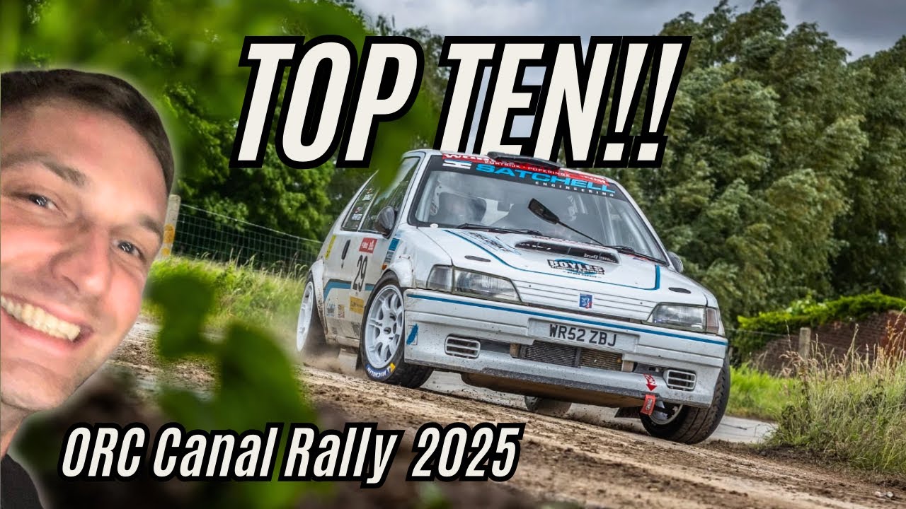 Chasing Down Rally 2 Cars at the ORC Canal Rally 2025 in the Peugeot ...
